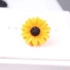 Sunflower Alloy Ring Yellow - One Size