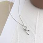 Knot Pendant Sterling Silver Necklace 1 Pc - Knot Pendant Sterling Silver Necklace - Silver - One Size