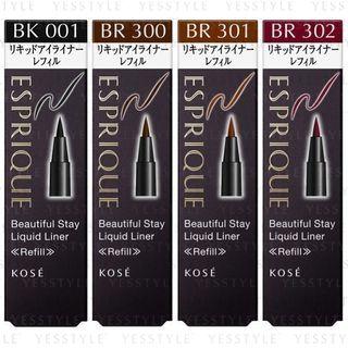 Kose - Esprique Beautiful Stay Smooth Liquid Eyeliner Refill - 4 Types