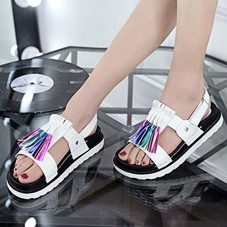Tasseled Sandals