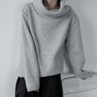 High-neck Oversize Pullover