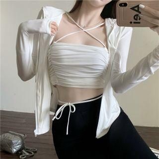 Cross Strap Top / Jacket / Pants