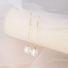 Faux Pearl Dangle Earring 1 Pair - E3291 - As Shown In Figure - One Size