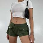Pocketed Hot Pants