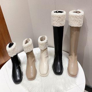 Fleece Panel Boots