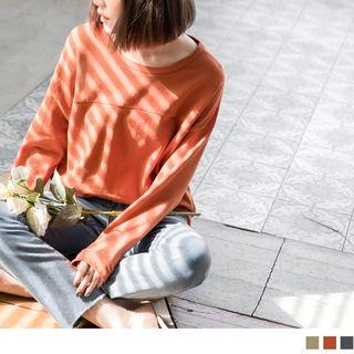 Long Sleeve Loose-fit Top