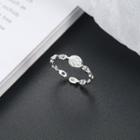 Sterling Silver Open Ring Silver - Size No. 14
