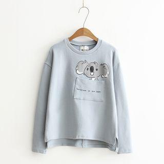 Koala Print Sweatshirt