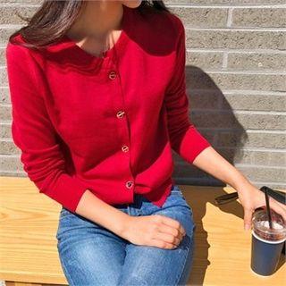 Hook And Eye Front Cardigan In 5 Colors