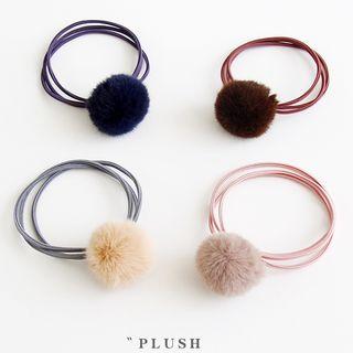Pom Pom Layered Hair Tie