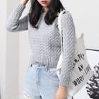 Plain Sweater 1 - Gray - One Size