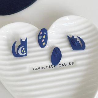 Asymmetrical Cartoon Stud Earring / Clip-on Earring