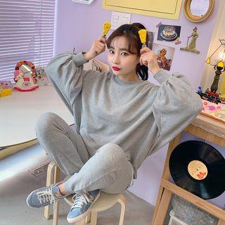 Oversize Sweatshirt & Jogger Sweatpants Set