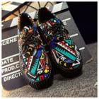 Platofrm Printed Sneakers