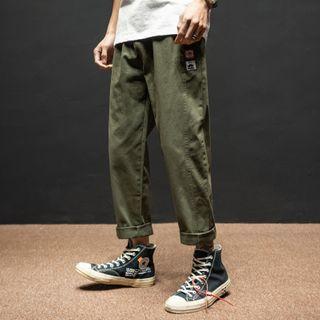 Workwear Straight-cut Pants
