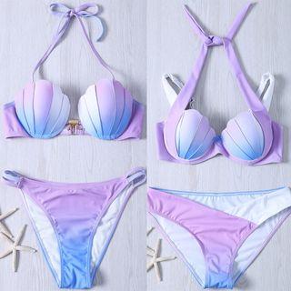 Scallop Gradient Bikini