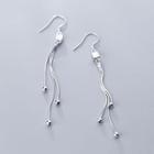 925 Sterling Silver Tassel Drop Earring 1 Pair - Earring - One Size