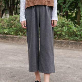 Plain Straight Cut Pants