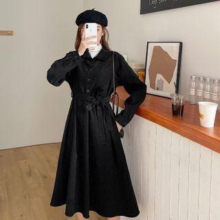 Slim-fit Belted Dress