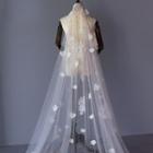 Wedding Lace Veil Veil - Light Champagne - 350cm
