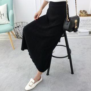 Knitted Maxi Skirt