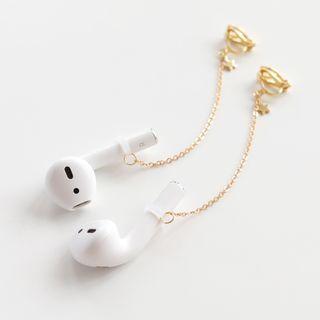 Alloy Chain Airpods Earphone Retainer Earring