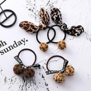 Leopard Print Hair Tie As Shown In Figure - D