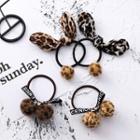 Leopard Print Hair Tie As Shown In Figure - D