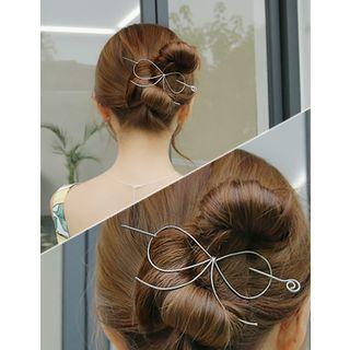 Bow Metal Hair Pin