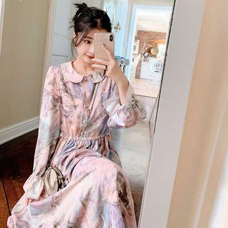 Print Sweatshirt / Blouse / Long-sleeve Midi Dress / Midi Pleated Skirt / Mini Skirt