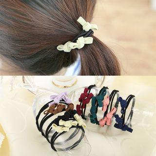 Bow-tied Hair Tie