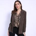 Double Breasted Pocketed Blazer