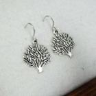 Silver Little Tree Earrings Silver - One Size