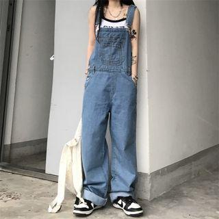 Jumper Denim Wide Leg Pants