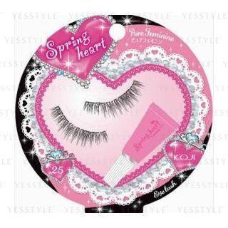 Koji - Spring Heart Eyelash (#25 Pure Feminine) 1 Pair