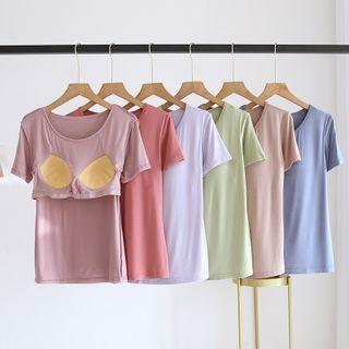 Short-sleeve Padded Undershirt