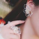 Acrylic Flower Earring / Ring / Set