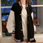 Baseball Jacket Black - One Size