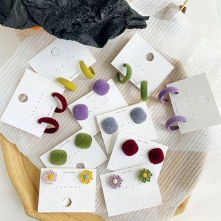 925 Sterling Silver Velvet Earring