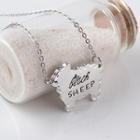 Sheep Lettering Necklace