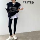 Numbering Sweater Vest / Leggings