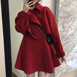 Set: Cropped Jacket + Mini Pinafore Dress
