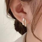 Stud Earring Eh1069 - 1 Pair - Gold - One Size