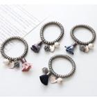 Coil Hair Tie With Charms