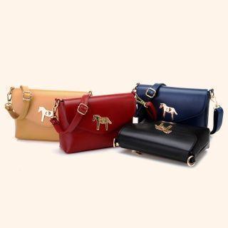 Horse-lock Cross Bag