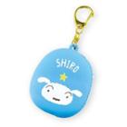 Crayon Shin-chan Silicone Coin Pouch (shiro) One Size