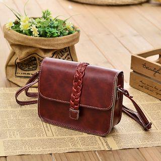 Faux Leather Mini Satchel