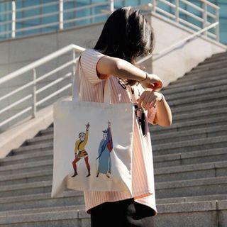 Cartoon Tote Bag ( Various Designs )