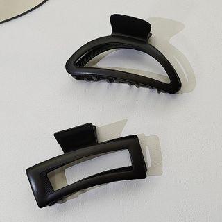 Plain Geometric Hair Claw