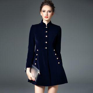 Velvet A-line Dress